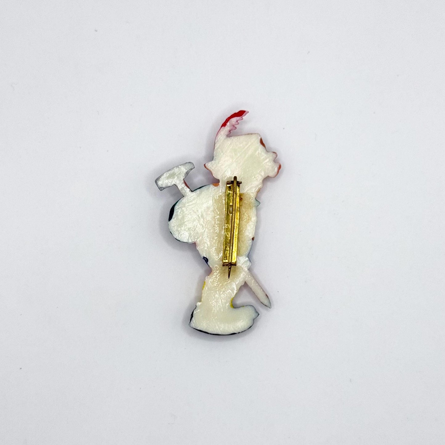 Vintage Brooch Pin of Boy Dressed For October Fest