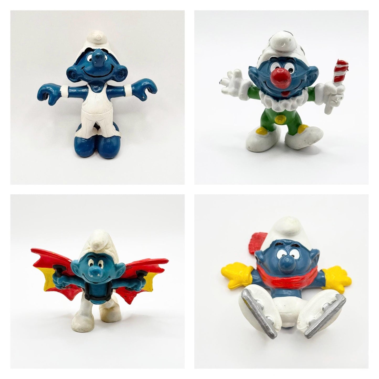 Vintage Smurf Figurines Made by Schleich Peyo
