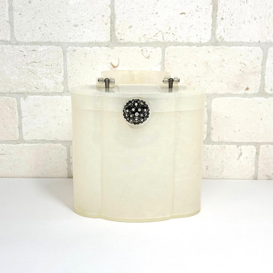 Vintage Handbag in Pearlized Lucite by Wilardy from 1950s
