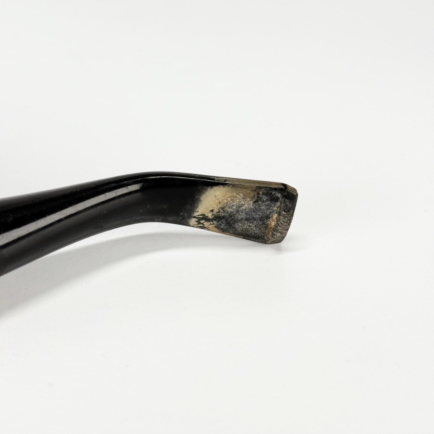Vintage Smoking Pipe in White with Tamper Stamped Venturi from 1960s