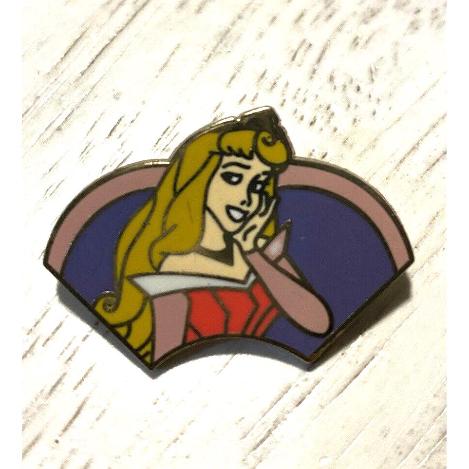 Sleeping Beauty Pin, Disney Collectible, Trading Pin, Number 2/5, Mickey Rubber Back