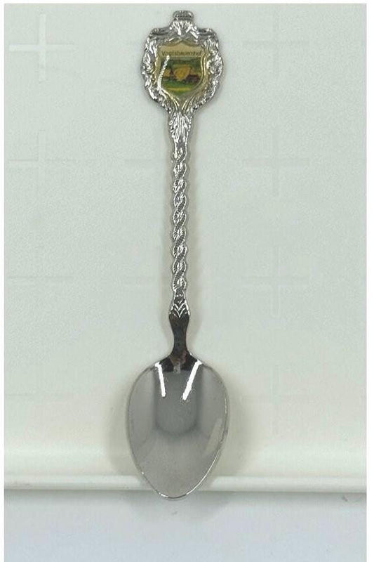 Vintage Silver Plated Souvenir Spoons, Collector Spoons.