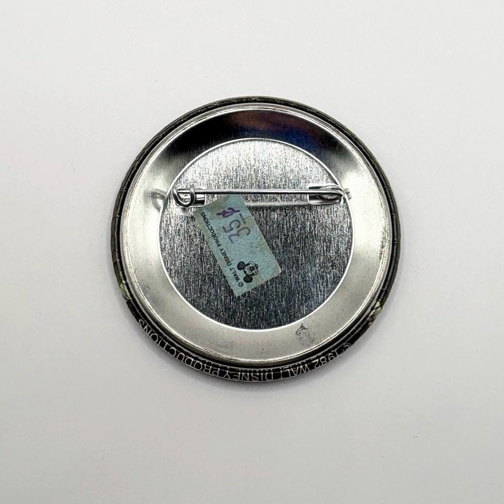 Vintage Disney EPCOT Center Button 1980s