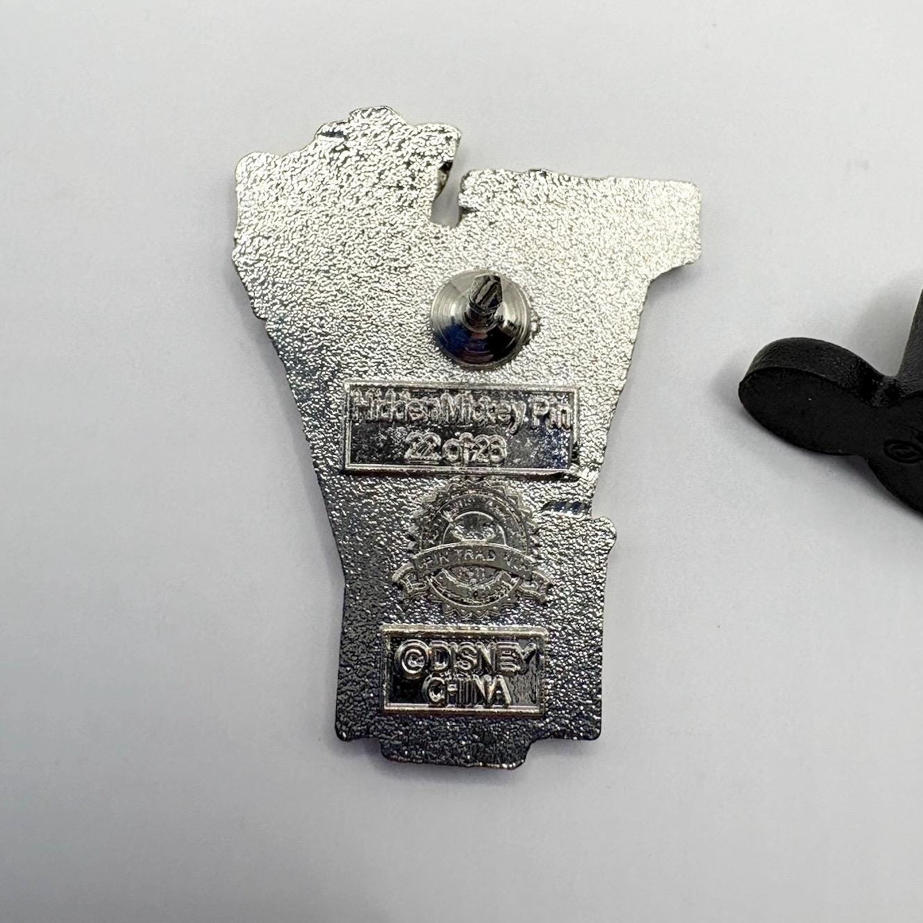 Disney Enamel Trading Pin of a ‘V’ with Professor Ludwig Von Drake