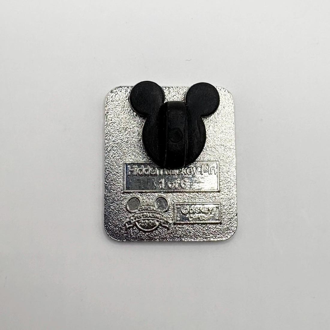 Disney Enamel Trading Pin of Mickey Mouse in a Tuxedo in Silver Tone