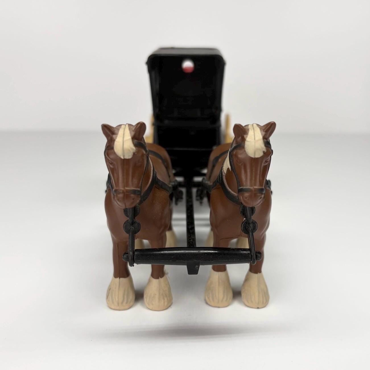 Vintage Piggy Bank of Horse Drawn True Value Carriage