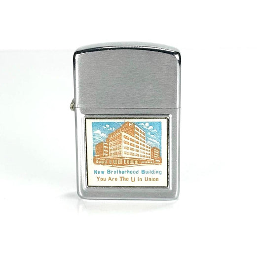 Vintage Lighter with International Brotherhood of Boilermaker's Building by Ritepoint