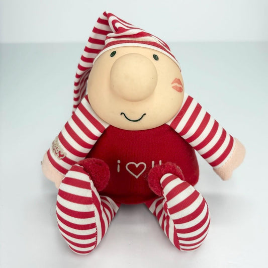 Vintage Ziggy Holiday Plush Stuffed Toy from 1980s