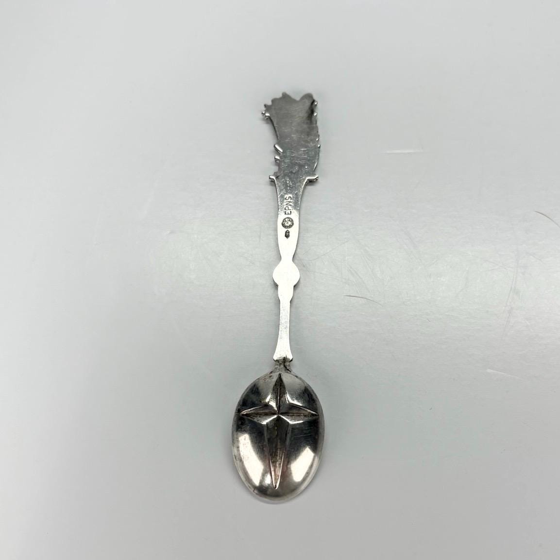 Vintage Silver Plated Christmas Spoons, Holland Souvenir Collection
