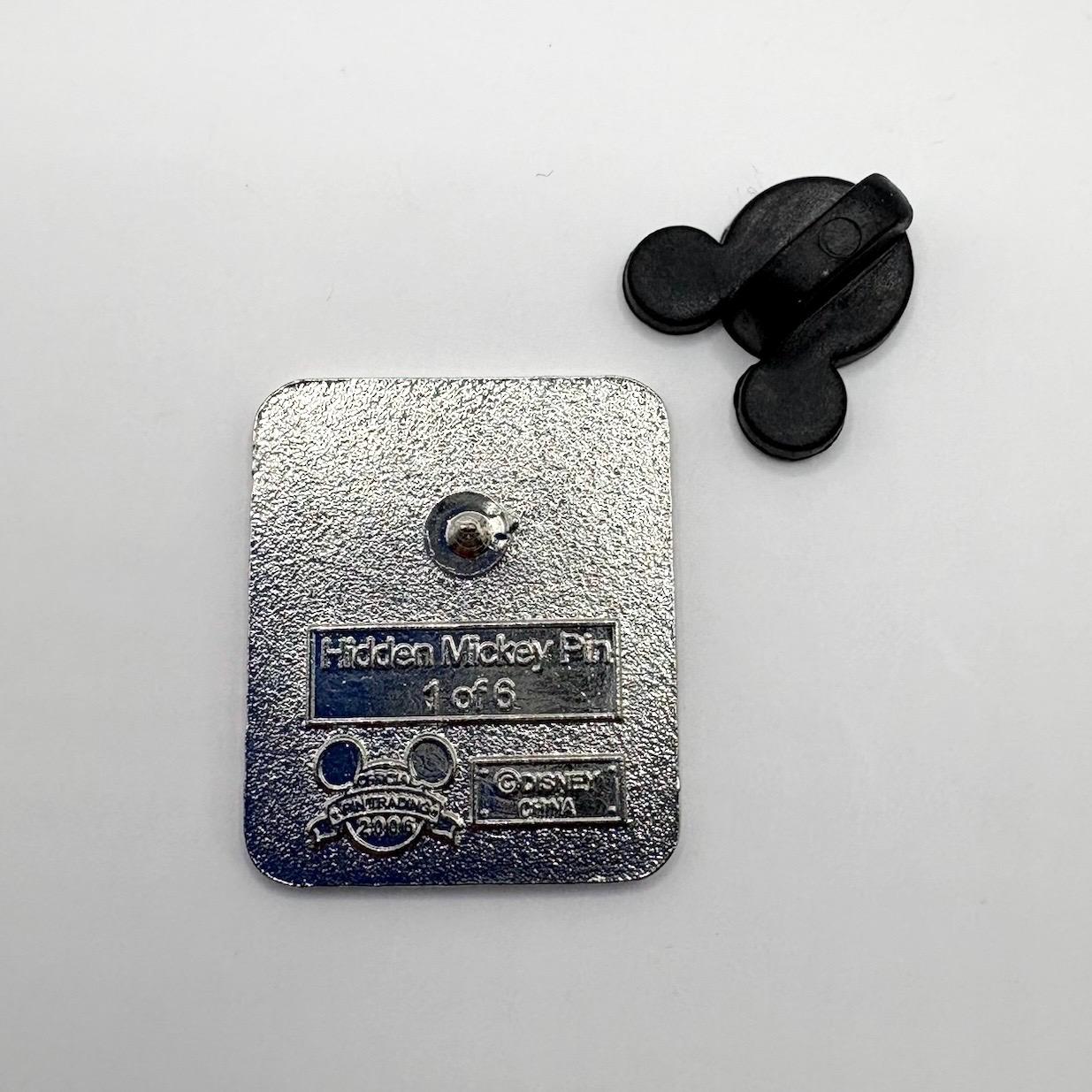 Disney Enamel Trading Pin of Mickey Mouse in a Tuxedo in Silver Tone