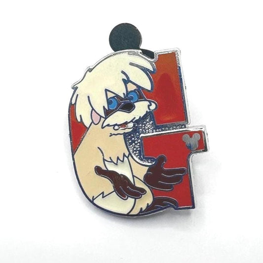 Disney Enamel Trading Pin of Gurgi From The Black Cauldron of the Letter ‘G’