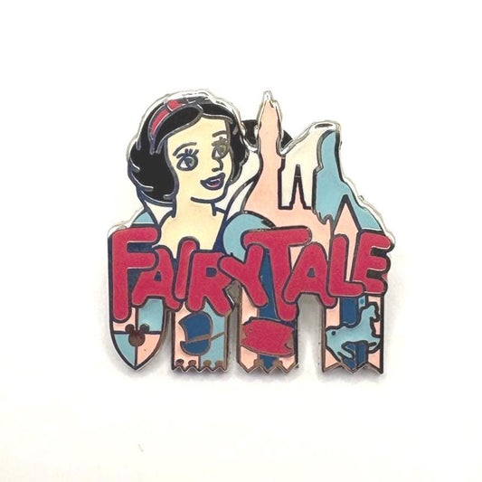 Disney Enamel Trading Pin of Snow White that Reads ‘Fairy Tale’
